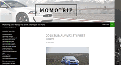Desktop Screenshot of momotrip.com
